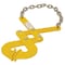 Vestil Steel Low Profile Double Scissor Pallet Puller, 2" x 16-3/4". x 13-3/4", 5000 lb Capacity, Yellow PAL-LP - alternate 4
